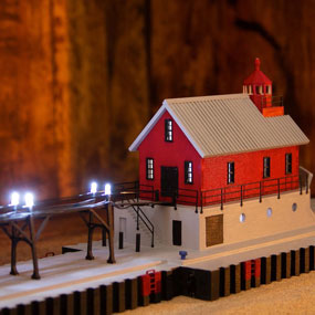 Grand Haven pier model