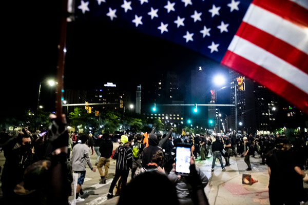 Detroit protest