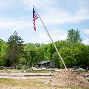 Sanford flood damage