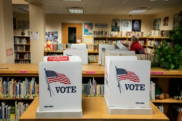 Voting booths