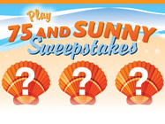 Enter the 75 and Sunny Sweepstakes