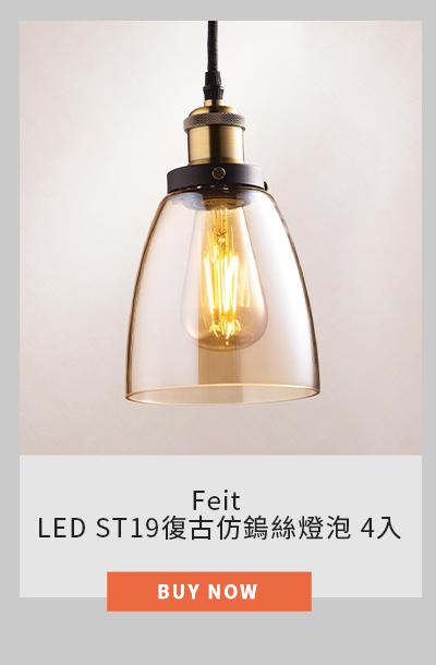 Feit LED ST19復古仿鎢絲燈泡 4入