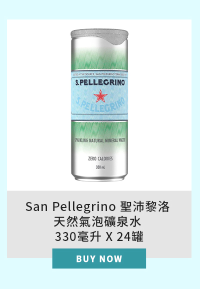 San Pellegrino 聖沛黎洛 天然氣泡礦泉水 330毫升 X 24罐