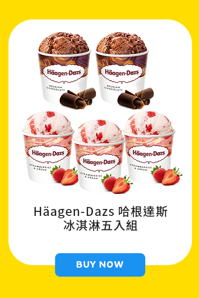 Häagen-Dazs 哈根達斯冰淇淋五入組