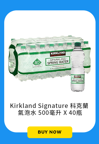 Kirkland Signature 科克蘭 氣泡水 500毫升 X 40瓶