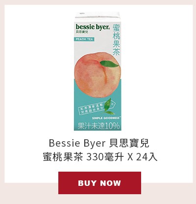 Bessie Byer 貝思寶兒 蜜桃果茶 330毫升 X 24入