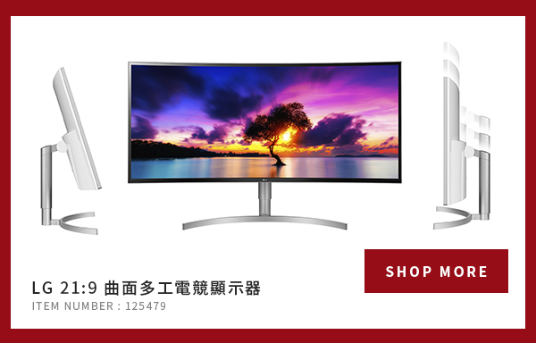 LG 21:9 曲面多工電競顯示器 34WK95C-W.ATT