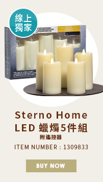 Sterno Home LED 蠟燭5件組附遙控器