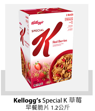 Kellogg's Special K 草莓早餐脆片 1.2公斤