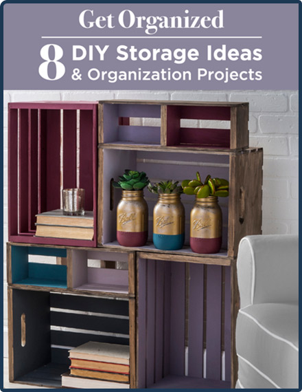 8 DIY Storage Ideas