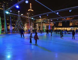Gallivan Center Ice Skating