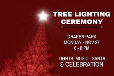Draper Tree Lighting Ceremony