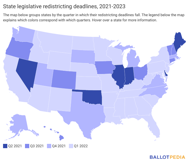 State legislative deadlines