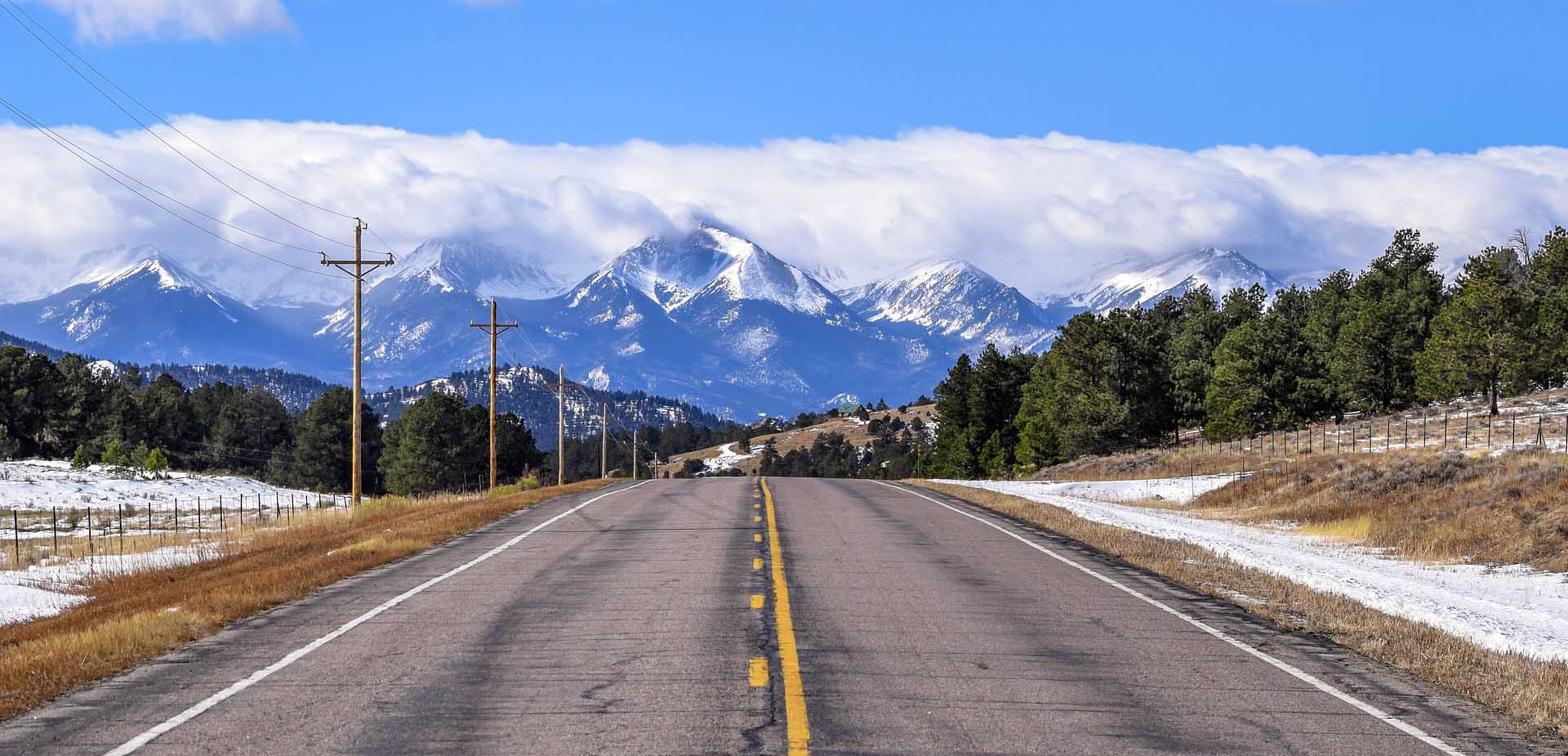Mountain scene in Colorado