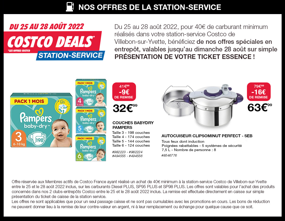 costco deals station service