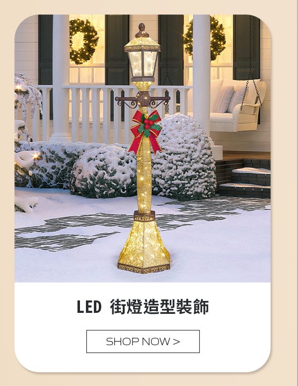 LED 街燈造型裝飾