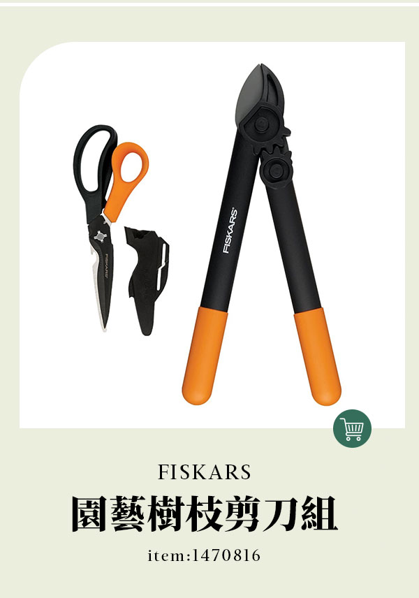 FISKARS 園藝樹枝剪刀組