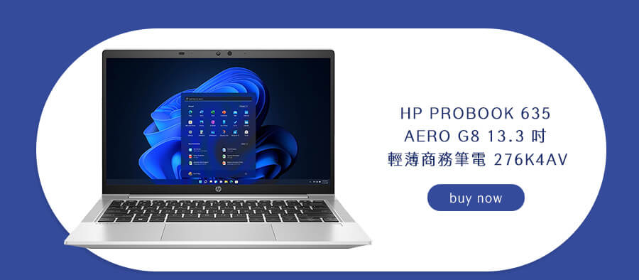 HP PROBOOK 635 AERO G8 13.3 吋 輕薄商務筆電 276K4AV