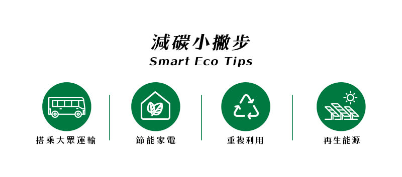 減碳小撇步Smart Eco Tips