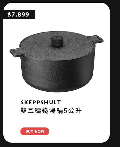 SKEPPSHULT 雙耳鑄鐵湯鍋5公升