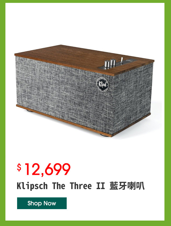 Klipsch The Three II 藍牙喇叭