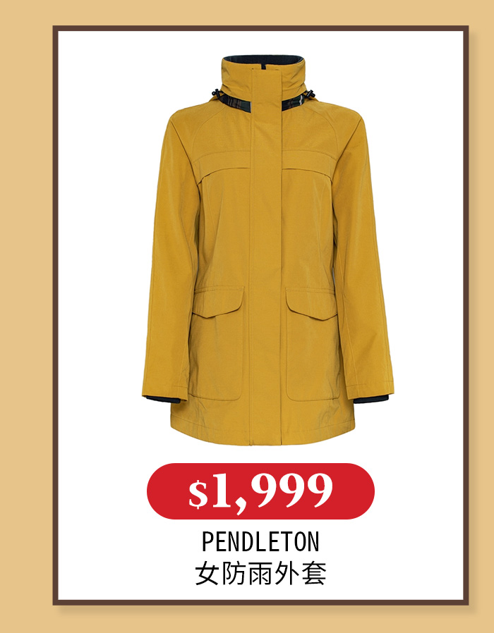 PENDLETON 女防雨外套