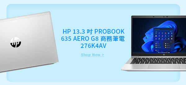 HP 13.3 吋 PROBOOK 635 AERO G8 商務筆電 276K4AV