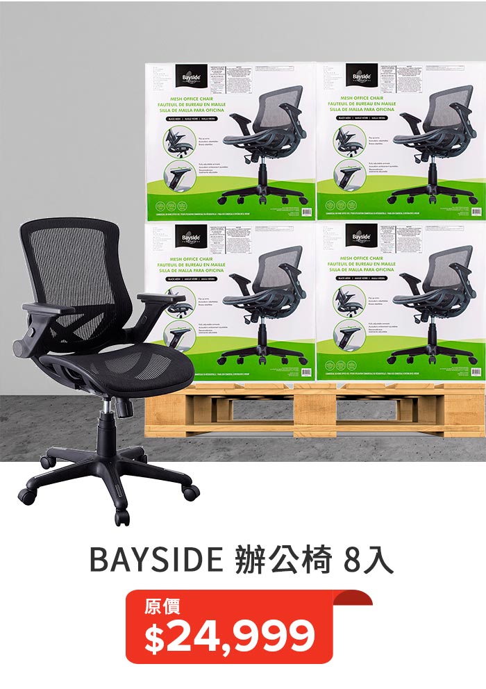 BAYSIDE 辦公椅 8入