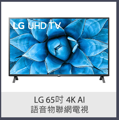 LG 65吋 4K AI語音物聯網電視