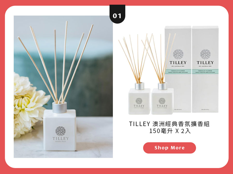 TILLEY 澳洲經典香氛擴香組 150毫升 X 2入