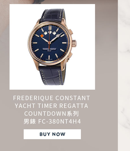 FREDERIQUE CONSTANT YACHT TIMER REGATTA COUNTDOWN系列 男錶 FC-380NT4H4