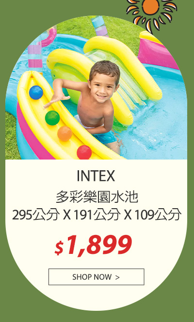 INTEX 多彩樂園水池 295公分 X 191公分 X 109公分