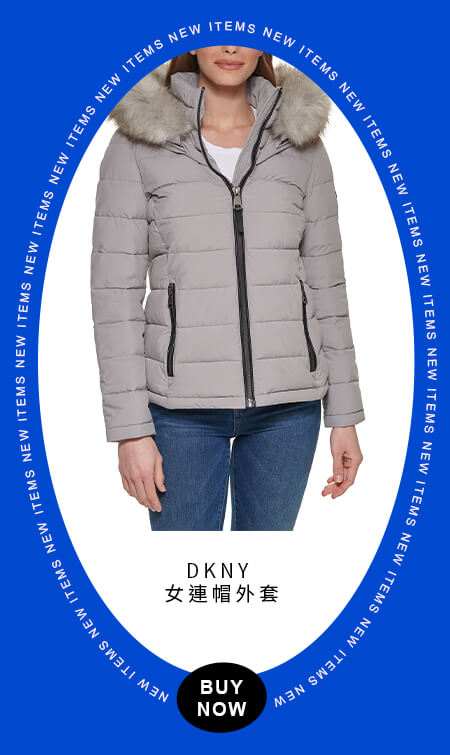 DKNY 女連帽外套