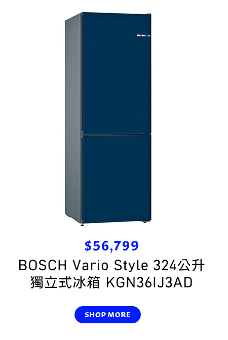 BOSCH Vario Style 324公升 獨立式冰箱 KGN36IJ3AD