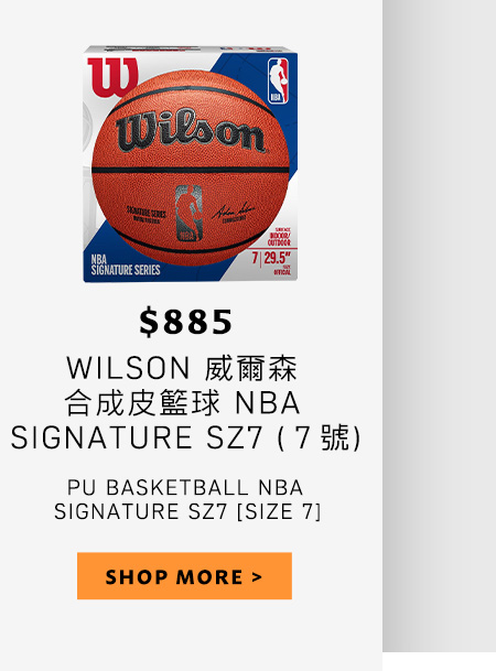 威爾森 合成皮籃球 NBA SIGNATURE SZ7 (７號)