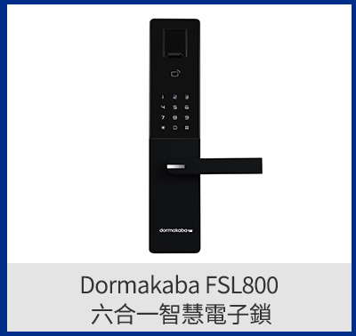 Dormakaba FSL800 六合一智慧電子鎖