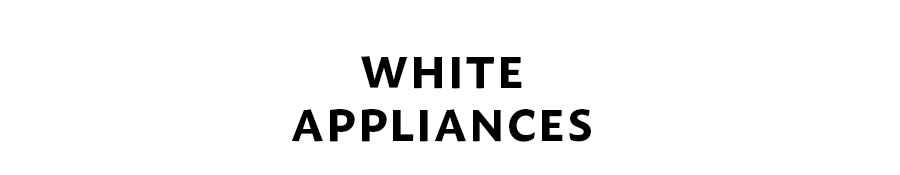 white appliances