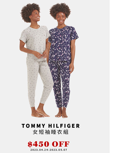 TOMMY HILFIGER 女短袖睡衣組