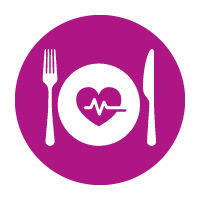 healthy eationg icon