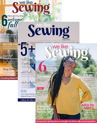 We Like Sewing Monthly Magazines