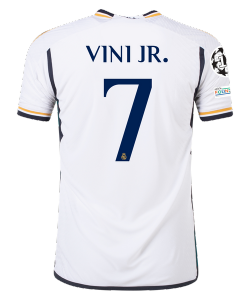 2324 Real Madrid Home Football Shirt 7 Vinicius Junior 