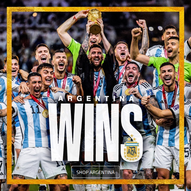 Celebrate Argentina The FIFA World Cup™ Champions! - Soccer