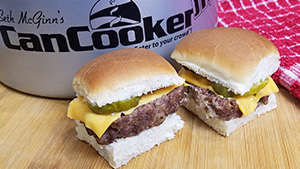 Venison 'White Castle' Burgers