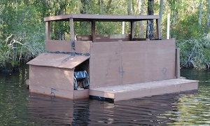 How to Build a DIY Floating Platform Duck Blind