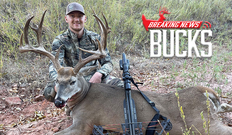 Wisconsin Hunter Shoots Heavy-antlered “Whopper”